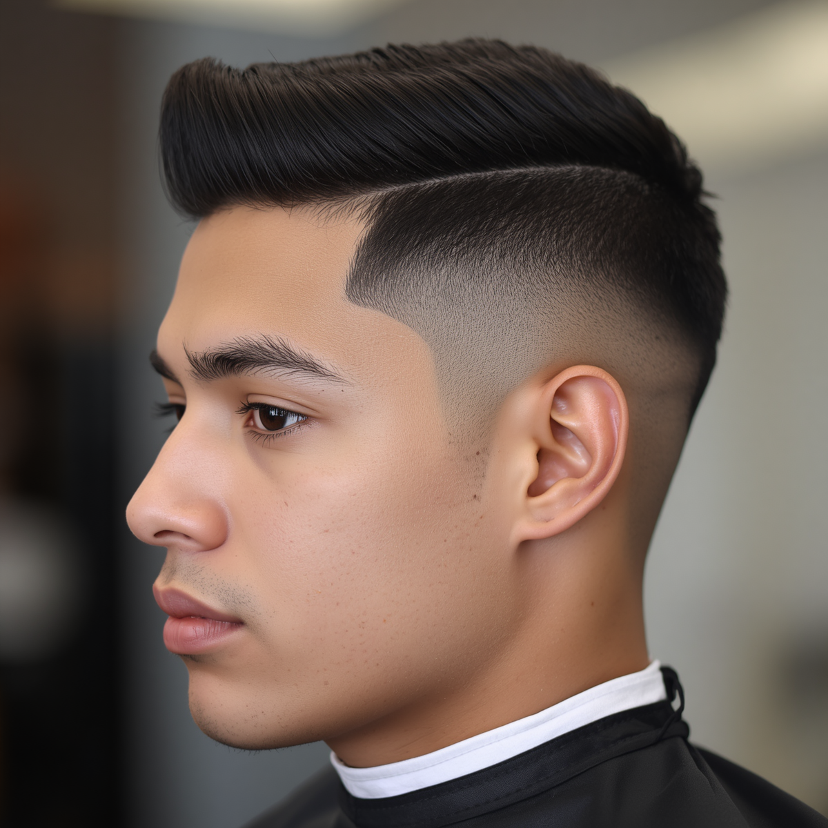 Low Fade + Line-Up — Latino men's haircut style