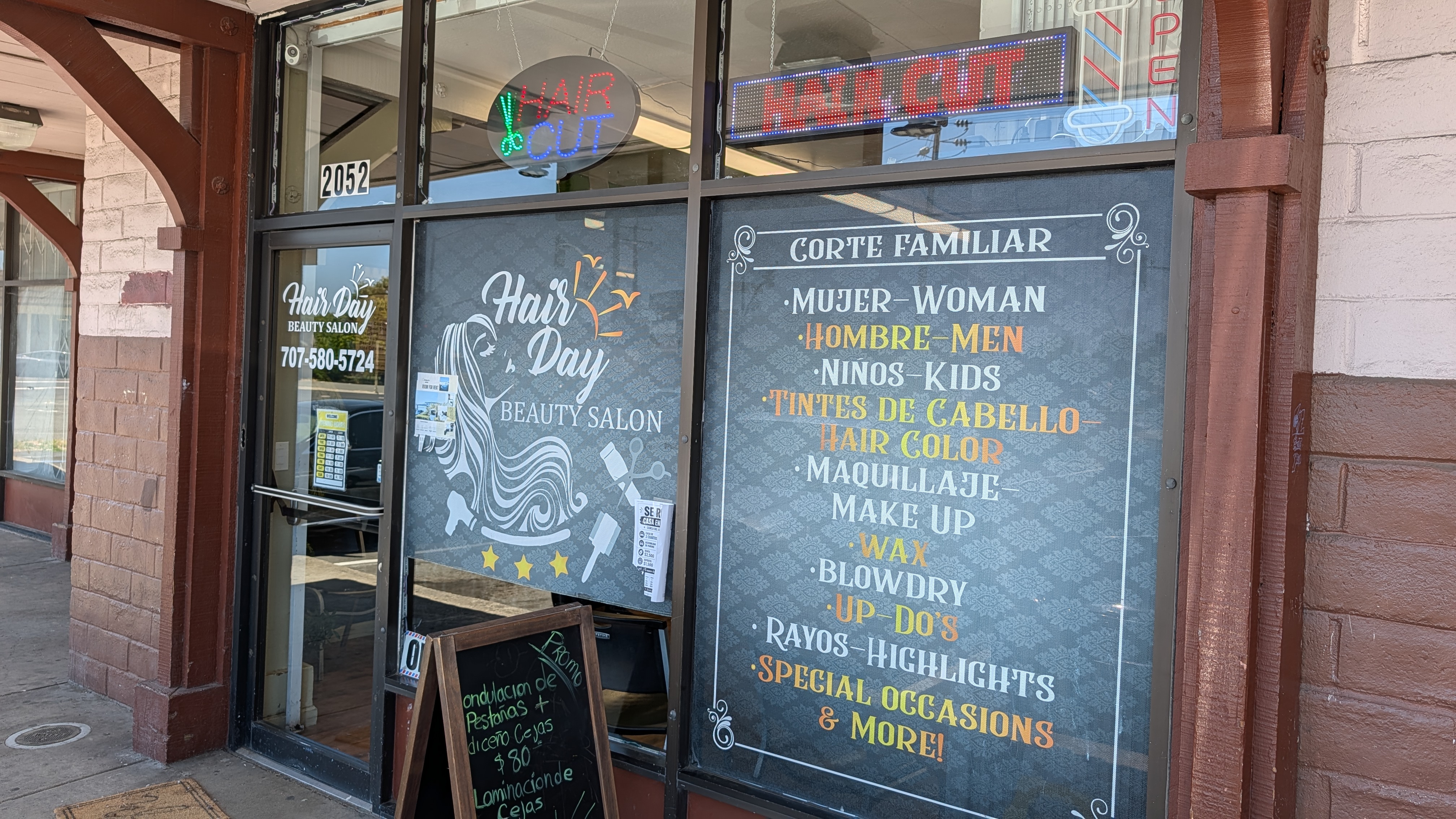 Hair color service at Hair Day Beauty Salon, Vallejo CA