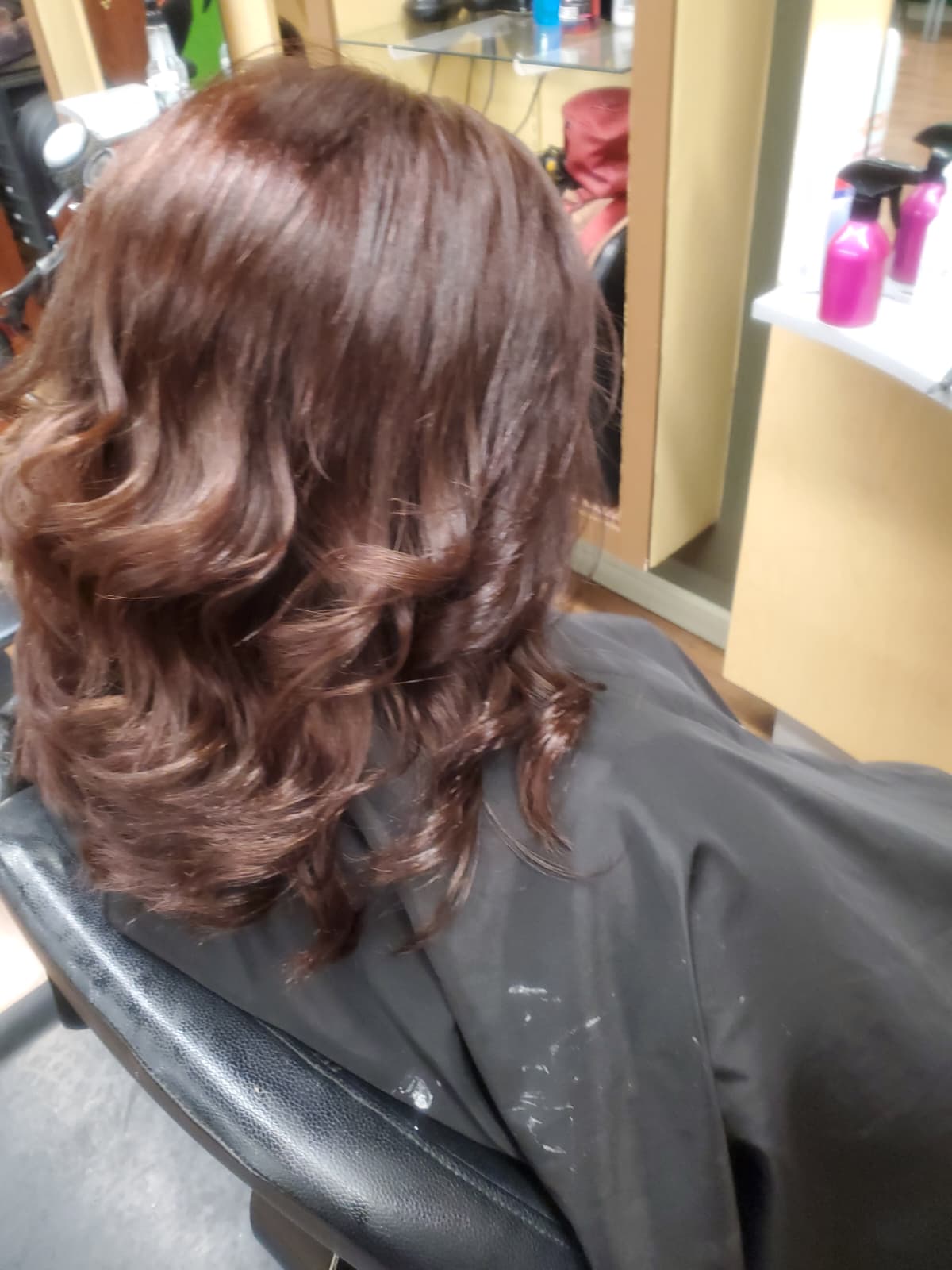Recent client haircut at Hair Day Beauty Salon