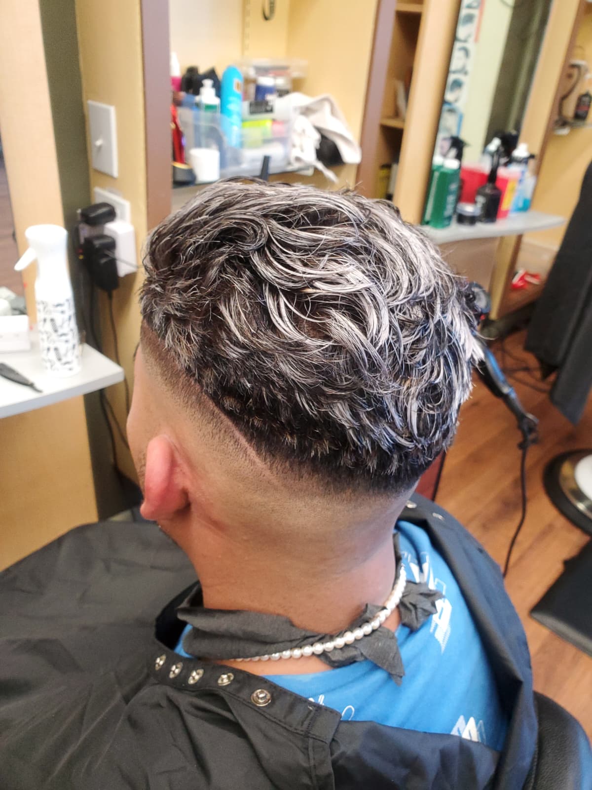 Men's haircut at Hair Day Beauty Salon Vallejo CA